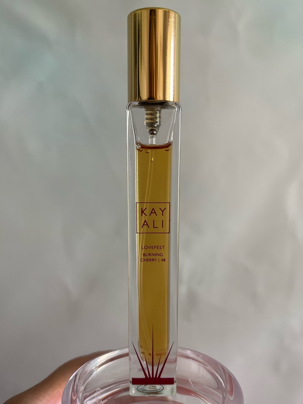 Kayali Lovefest Burning Cherry 10ML Travel Size Perfume